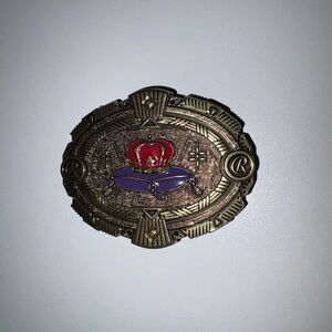 Vintage Western Belt Buckle - Crown Royal